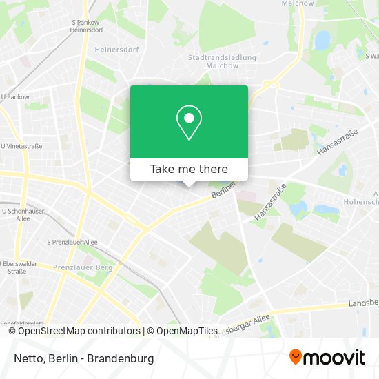 Netto map