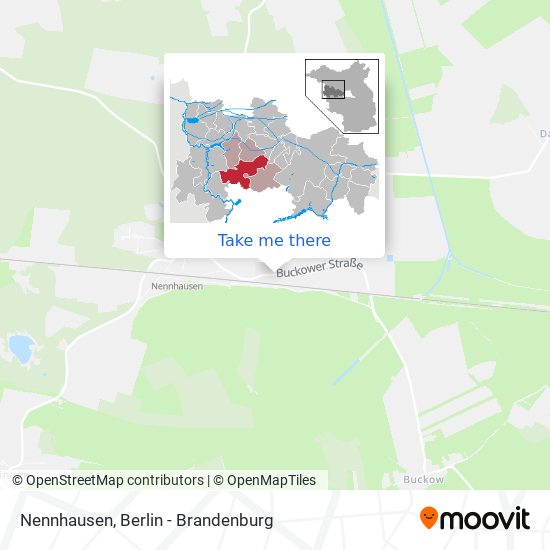 Nennhausen map