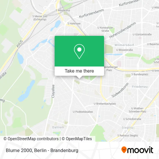 Карта Blume 2000