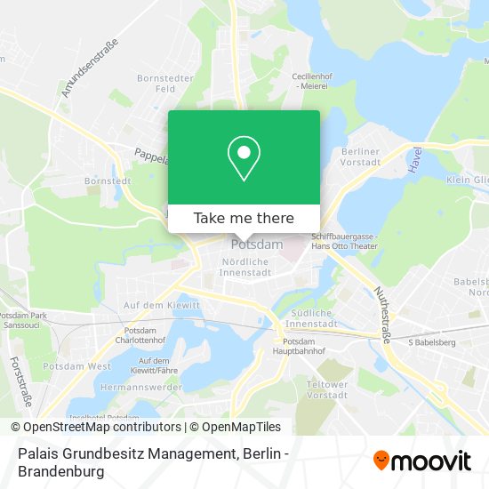 Palais Grundbesitz Management map