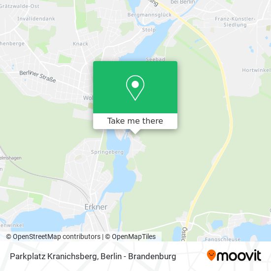 Карта Parkplatz Kranichsberg