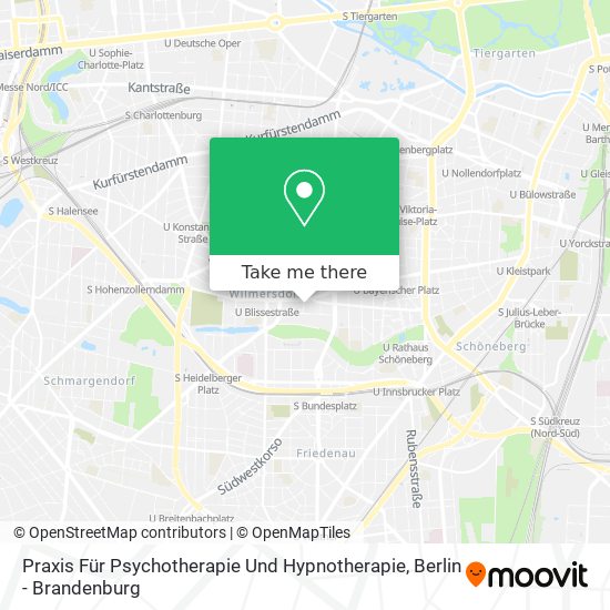 Карта Praxis Für Psychotherapie Und Hypnotherapie