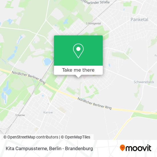 Kita Campussterne map