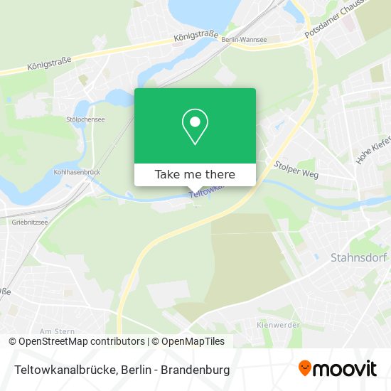 Карта Teltowkanalbrücke