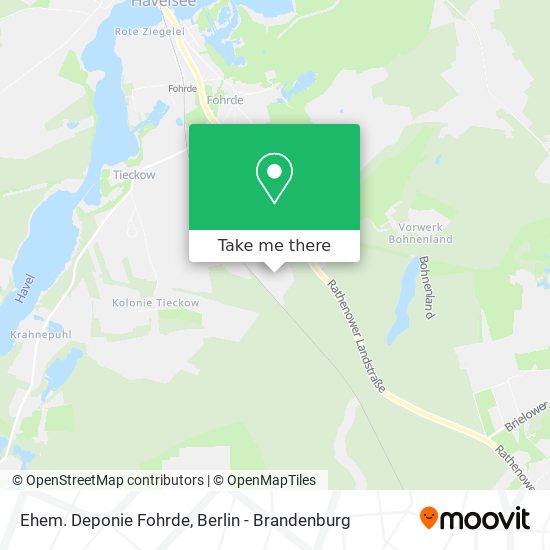 Ehem. Deponie Fohrde map