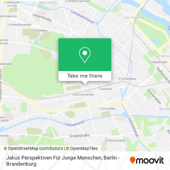 Jakus Perspektiven Für Junge Menschen map