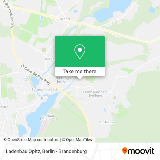 Ladenbau Opitz map