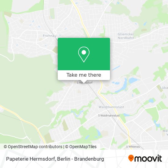 Papeterie Hermsdorf map