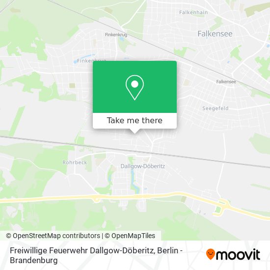 Freiwillige Feuerwehr Dallgow-Döberitz map