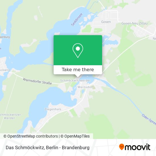 Карта Das Schmöckwitz