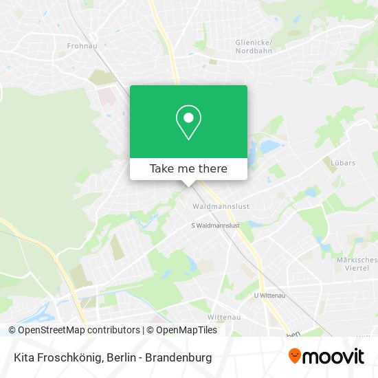 Kita Froschkönig map