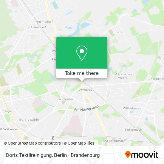 Doris Textilreinigung map