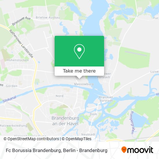 Fc Borussia Brandenburg map