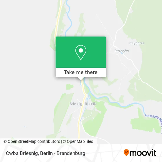 Карта Cwba Briesnig