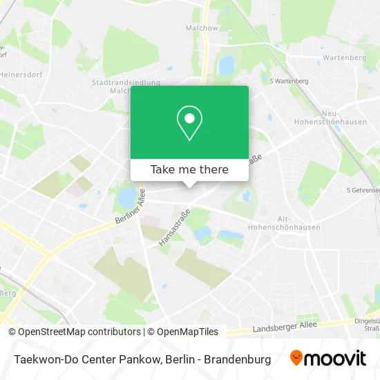 Карта Taekwon-Do Center Pankow