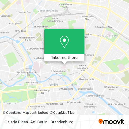 Galerie Eigen+Art map