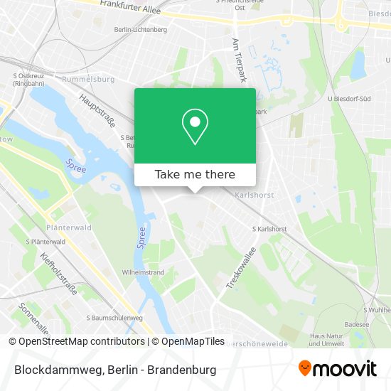 Карта Blockdammweg