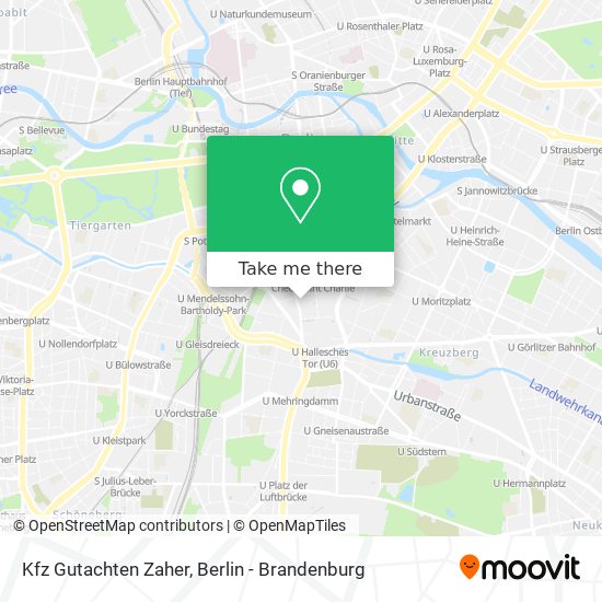 Kfz Gutachten Zaher map