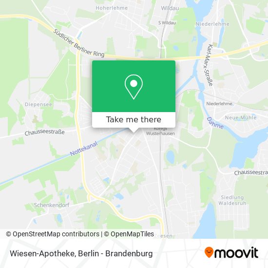 Карта Wiesen-Apotheke