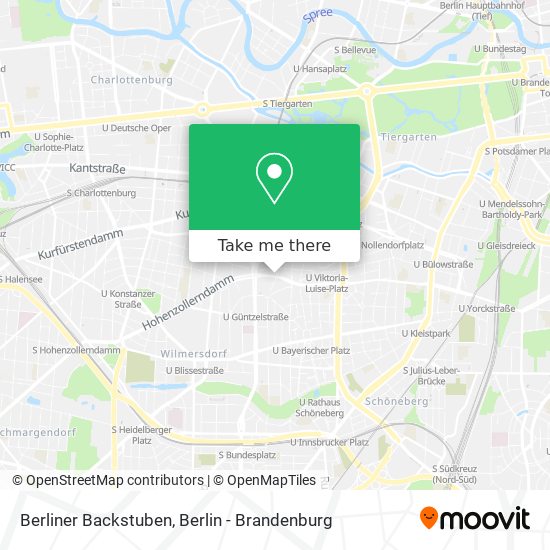 Berliner Backstuben map