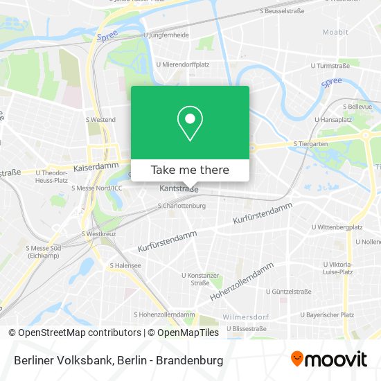 Berliner Volksbank map