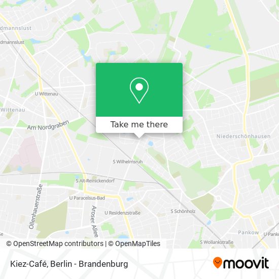 Kiez-Café map