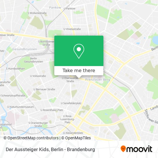 Der Aussteiger Kids map