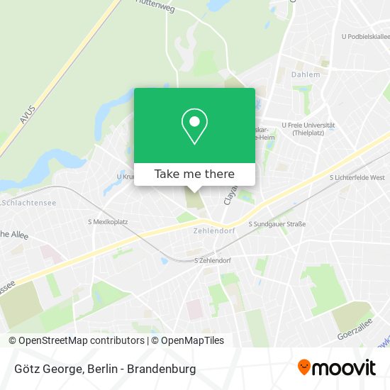 Götz George map