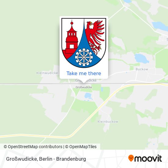Großwudicke map