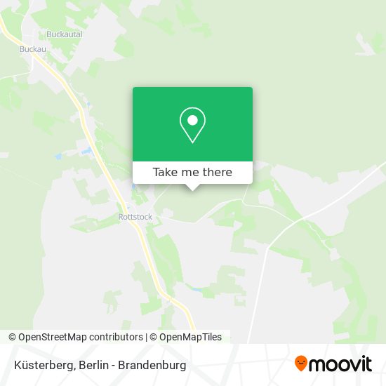 Küsterberg map