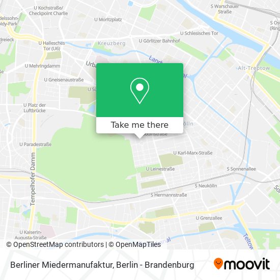 Berliner Miedermanufaktur map