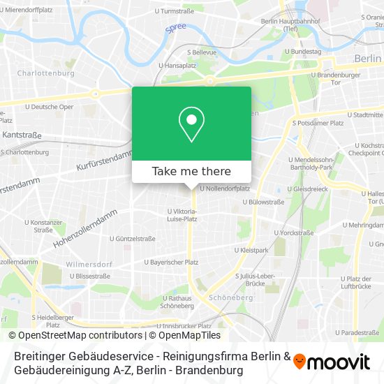 Breitinger Gebäudeservice - Reinigungsfirma Berlin & Gebäudereinigung A-Z map