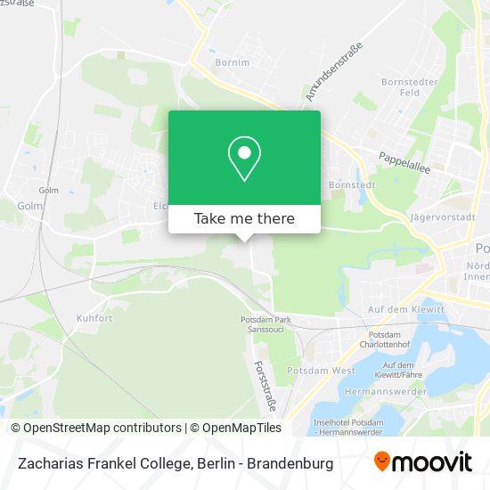 Zacharias Frankel College map