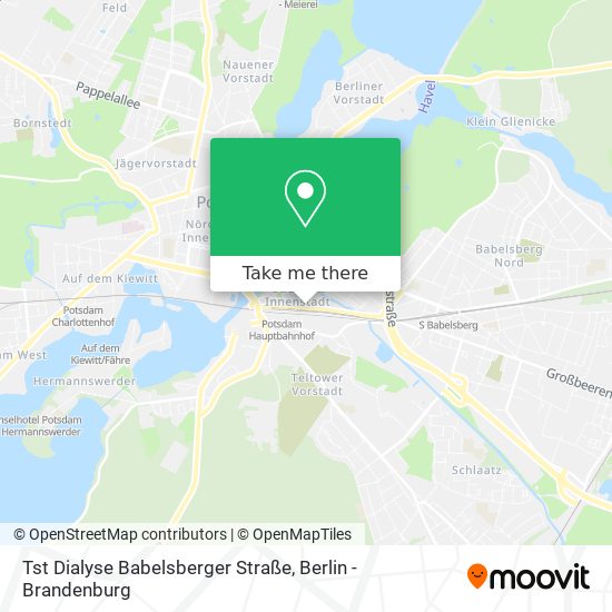 Карта Tst Dialyse Babelsberger Straße