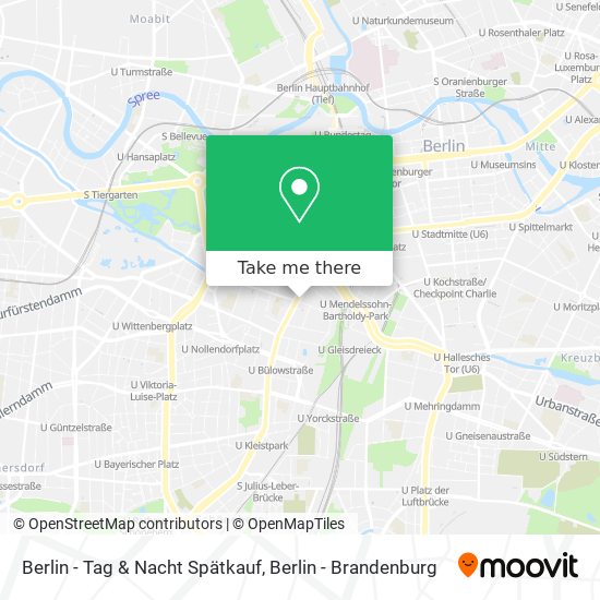 Berlin - Tag & Nacht Spätkauf map