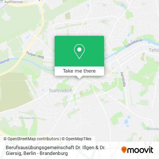 Berufsausübungsgemeinschaft Dr. Illgen & Dr. Giersig map