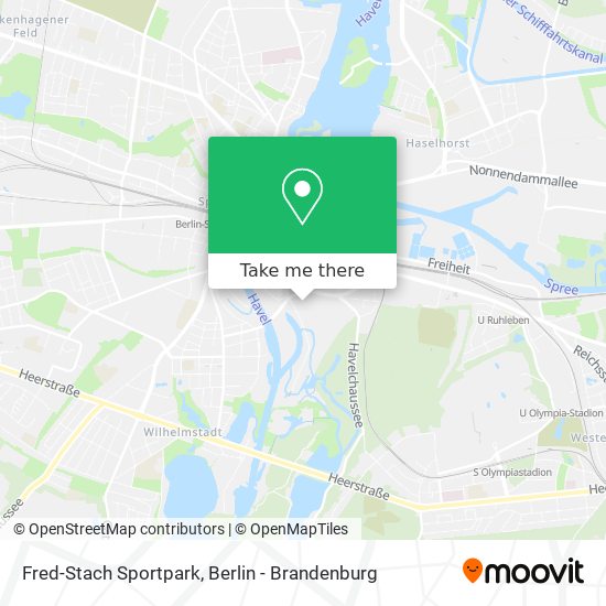 Fred-Stach Sportpark map