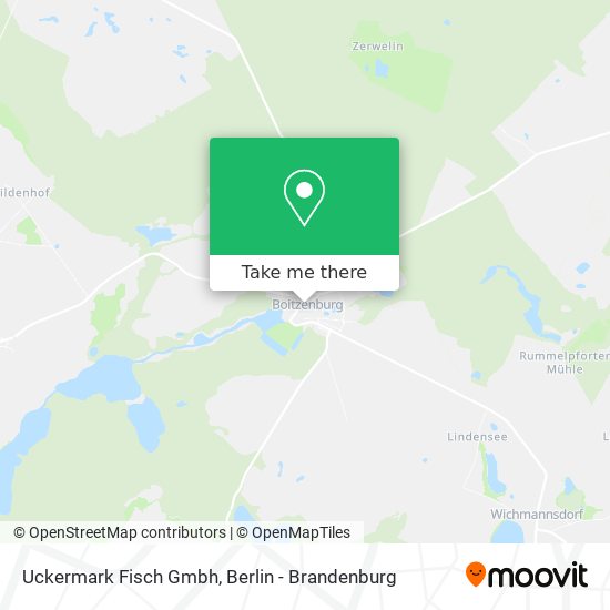 Карта Uckermark Fisch Gmbh