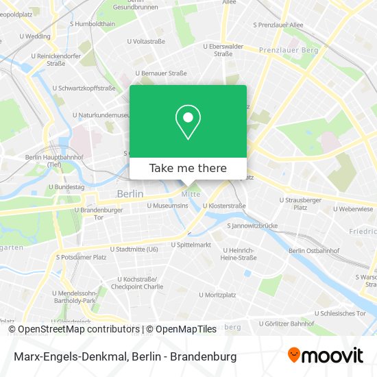 Marx-Engels-Denkmal map