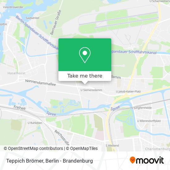 Teppich Brömer map