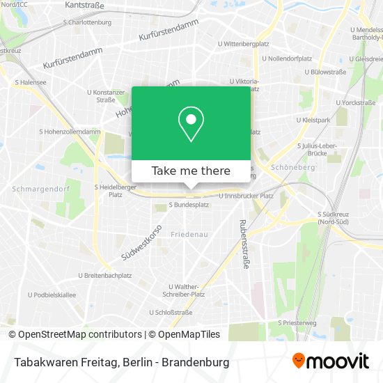 Tabakwaren Freitag map