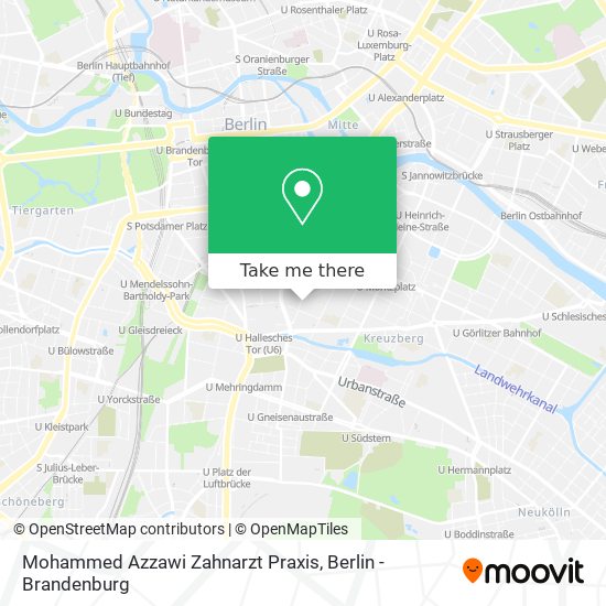 Mohammed Azzawi Zahnarzt Praxis map