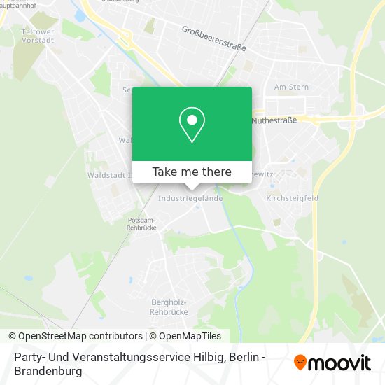 Карта Party- Und Veranstaltungsservice Hilbig