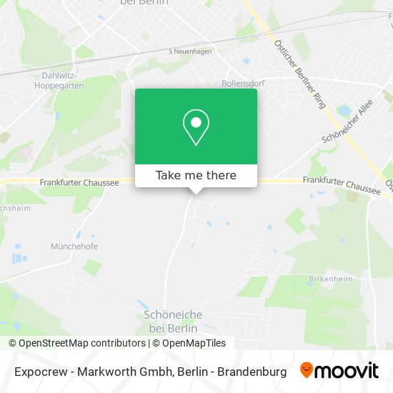 Expocrew - Markworth Gmbh map