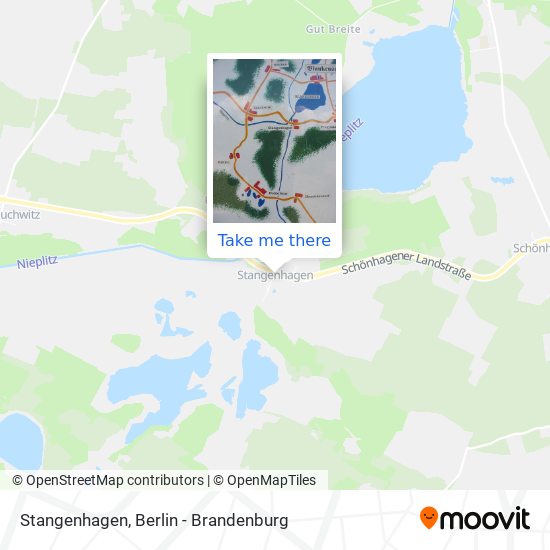 Stangenhagen map