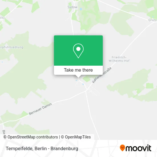 Карта Tempelfelde