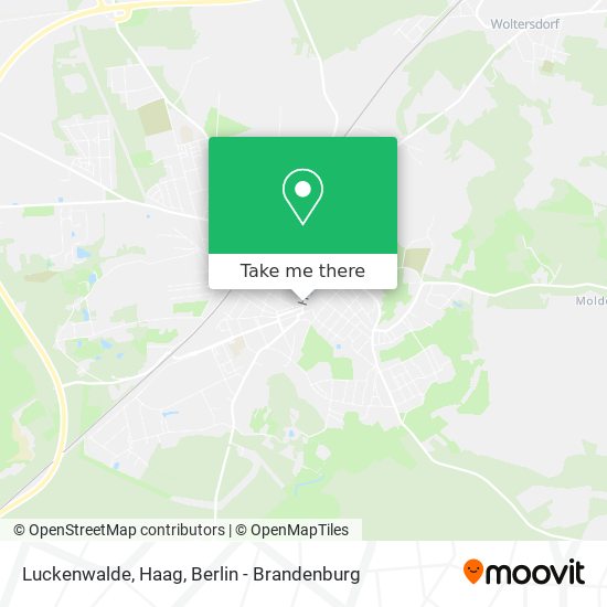 Карта Luckenwalde, Haag