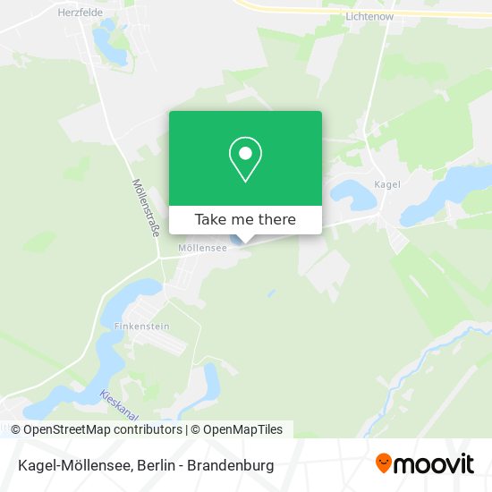 Kagel-Möllensee map