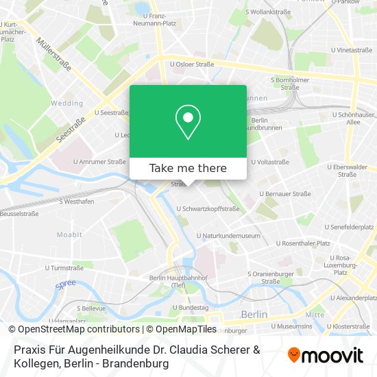 Praxis Für Augenheilkunde Dr. Claudia Scherer & Kollegen map