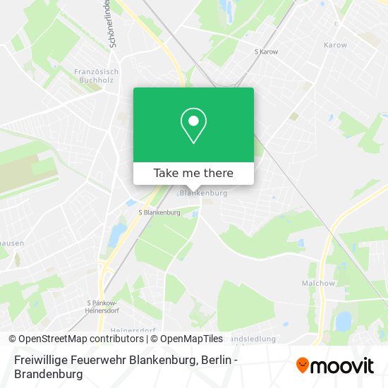 Freiwillige Feuerwehr Blankenburg map